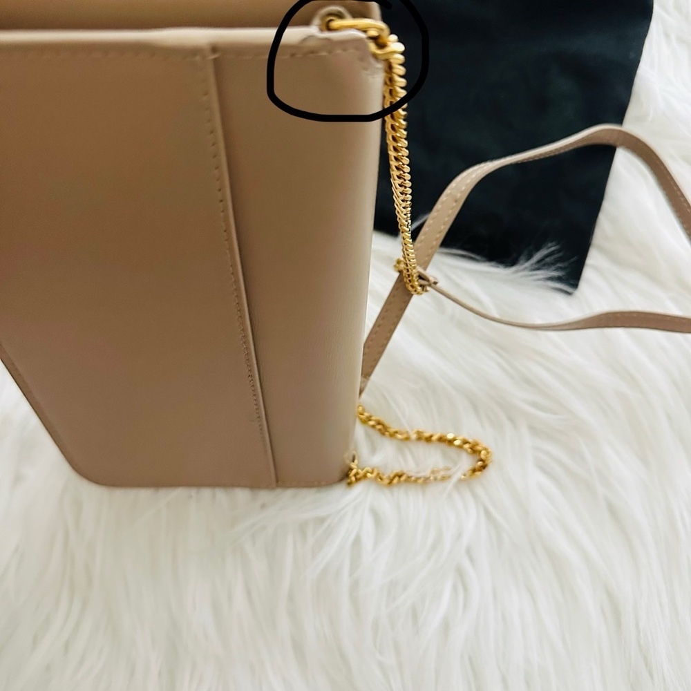 Saint Laurent Tan Crossbody Bag - Picture 8 of 10
